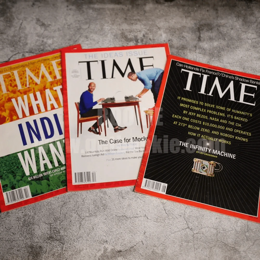 นิตยสาร Time ชุดที่ 2 ขายรวม 6 เล่ม รูปที่ 2