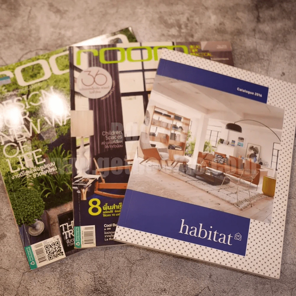 นิตยสารตกแต่งบ้าน ชุดที่ 4 แพ็ค 3 เล่ม (room+habitat) รูปที่ 1