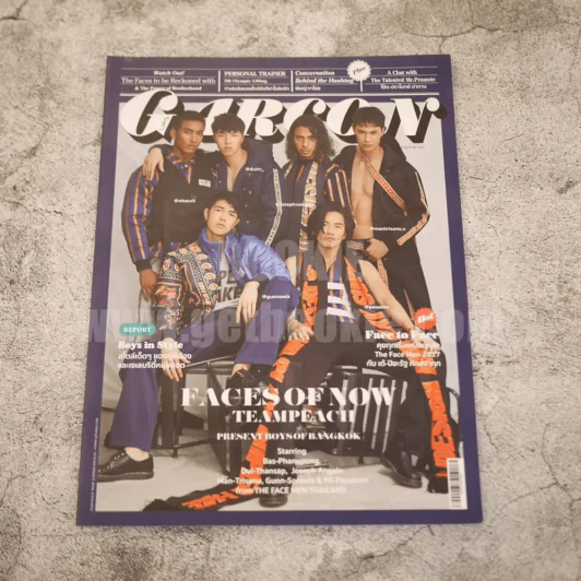 Lips GarÇon No.29 August 2017  Faces of Now Teampeach รูปที่ 1