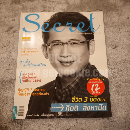 Secret ซีเคร็ต ปีที่ 3 ฉบับที่ 61 กิตติ สังหาปัด รูปที่ 1
