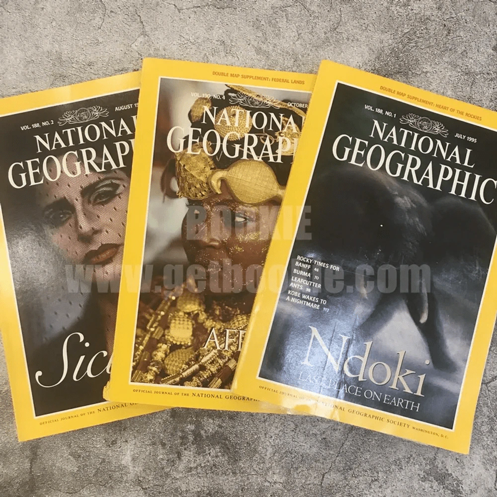 นิตยสารNational Geographic ENG ชุดที่ 3 แพ็ค 3 เล่ม รูปที่ 1