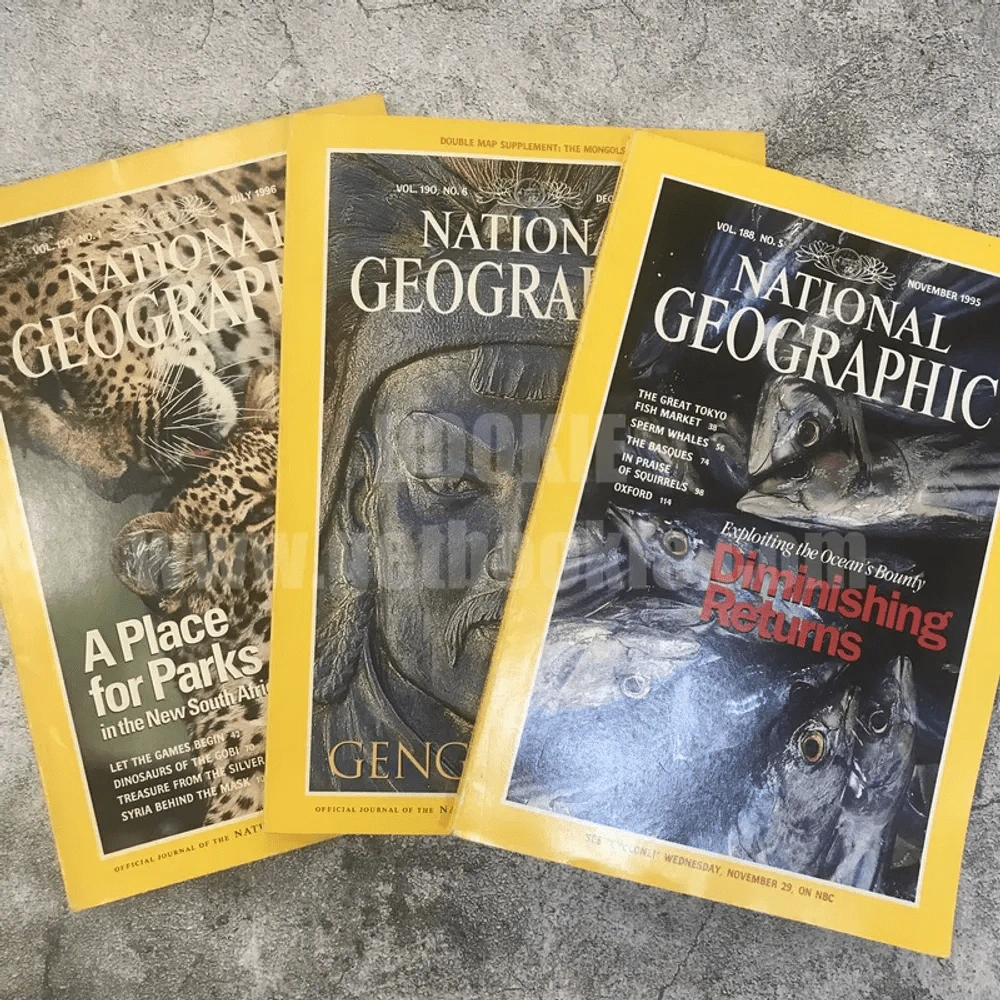 นิตยสารNational Geographic ENG ชุดที่ 4 แพ็ค 3 เล่ม รูปที่ 1