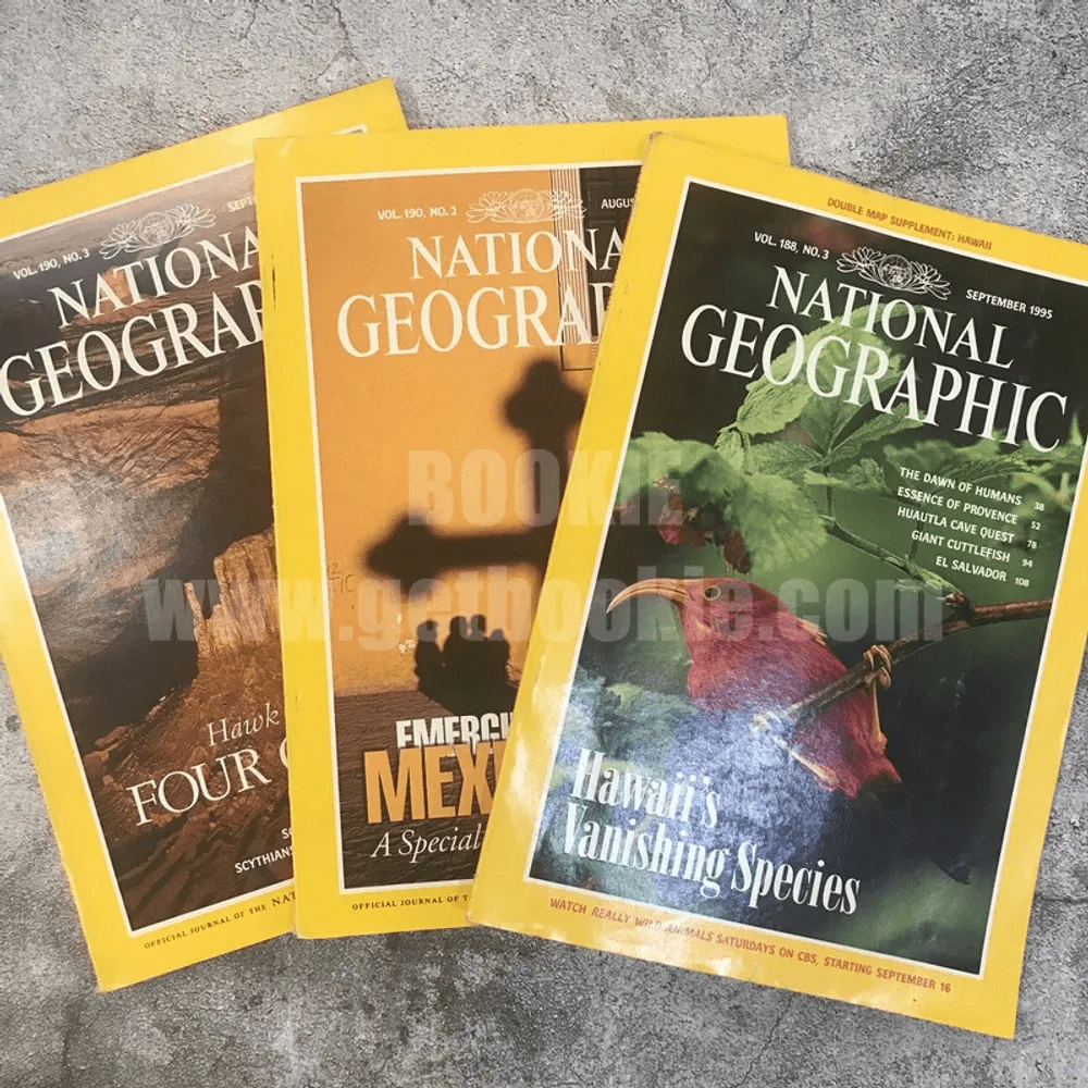นิตยสารNational Geographic ENG ชุดที่ 5 แพ็ค 3 เล่ม รูปที่ 1