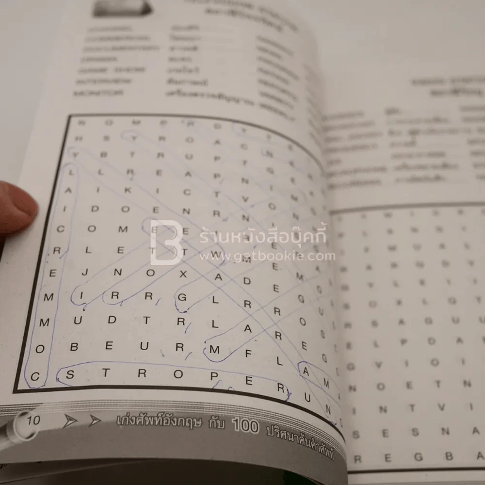 เก่งศัพท์อังกฤษกับ 100 ปริศนาค้นคำศัพท์ อังกฤษ-ไทย รูปที่ 4
