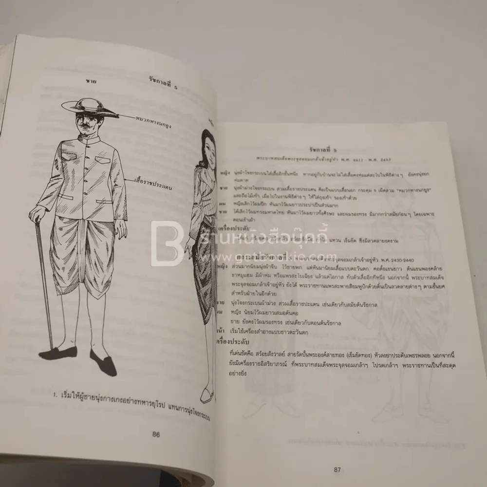 ประวัติเครื่องแต่งกาย - พวงผกา คุโรวาท (บวมน้ำนิดหน่อย อ่านได้ปกติ) รูปที่ 6