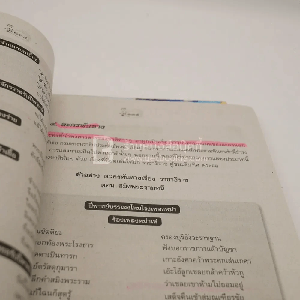 หนังสือเรียน รายวิชาพื้นฐาน นาฏศิลป์ ม.1-ม.2 (มีรอยขีดเขียน) รูปที่ 5