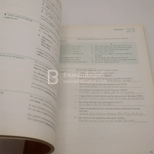 Grammar & Practice (มีรอยขีดเขียน) รูปที่ 3