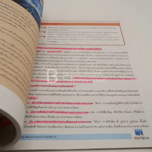 หนังสือเรียนรายวิชาพื้นฐาน ทัศนศิลป์ ม.2 (มีเน้นข้อความ) รูปที่ 3