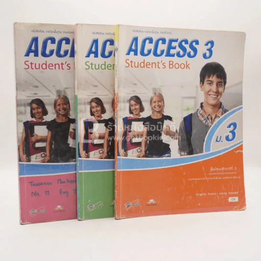 หนังสือเรียนรายวิชาพื้นฐาน Access 1-3 (มีรอยขีดเขียน) รูปที่ 1