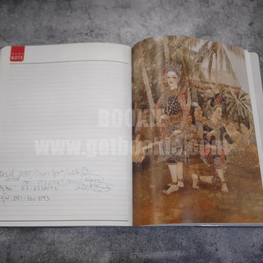 สมุดบันทึก AIA พ.ศ.2557 มีภาพวาดของอ.จักรพันธุ์ รูปที่ 8