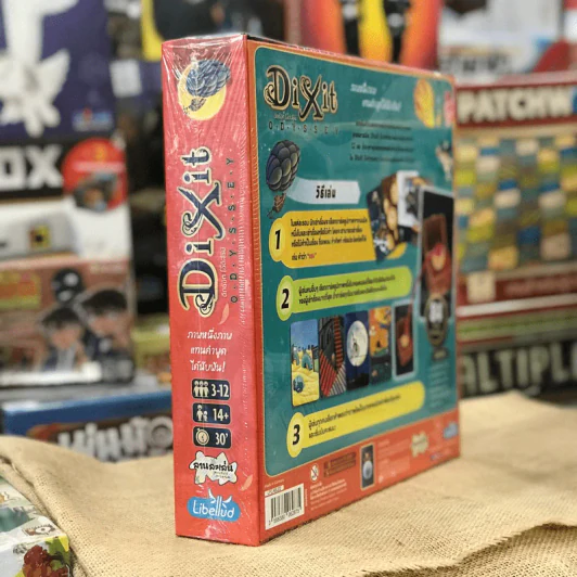 ดิกซ์อิก โอดิสซีย์ Dixit Odyssey (Thai Edition) เล่นได้ 12 คน บอร์ดเกม รูปที่ 2