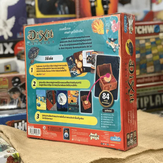 ดิกซ์อิก โอดิสซีย์ Dixit Odyssey (Thai Edition) เล่นได้ 12 คน บอร์ดเกม รูปที่ 4