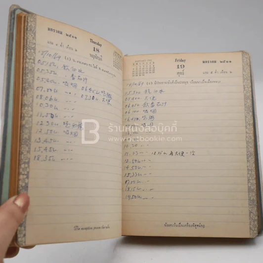 สมุดบันทึก ส.ค.ส. 2511 The Asia Trust Bank Ltd. รูปที่ 6