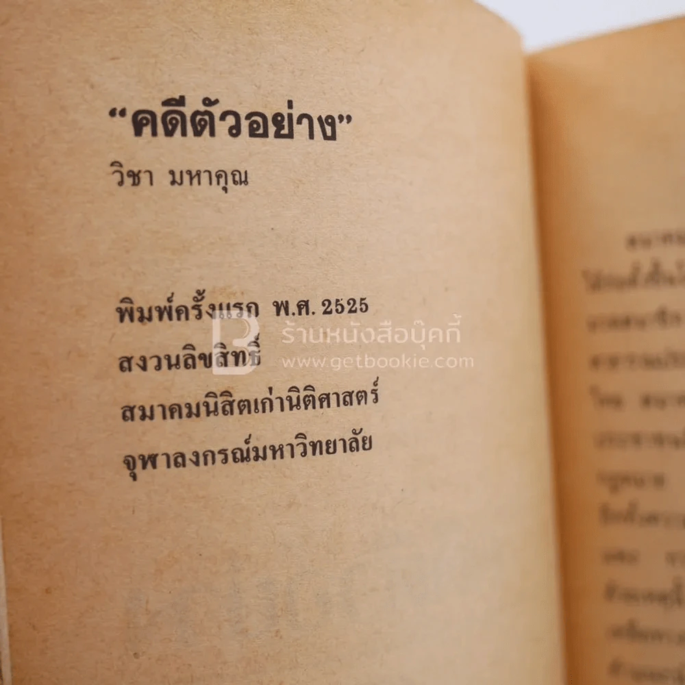 คดีตัวอย่าง - วิชา มหาคุณ รูปที่ 3