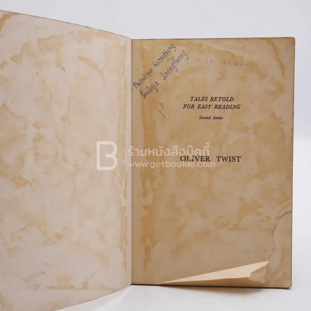 Tales Retold for Easy Reading (Second Series) Oliver Twist By Charles Dickens รูปที่ 3