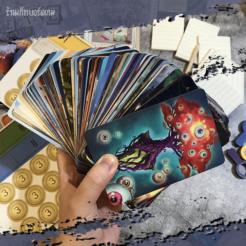 ชมรมยอดนักสืบ Detective Club บอร์ดเกมแปลไทย รูปที่ 6