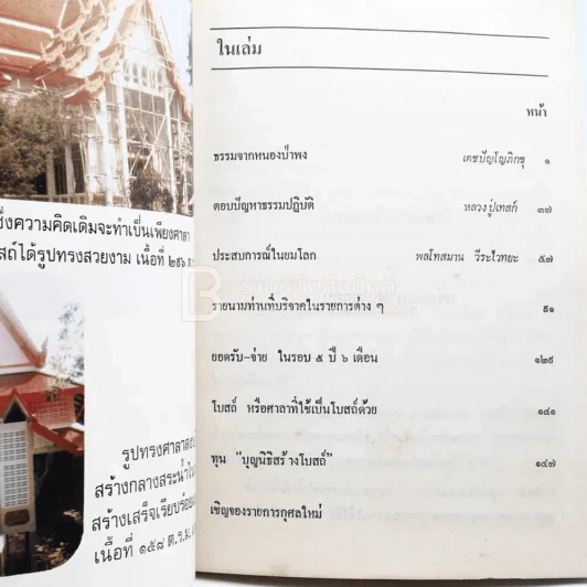 ธรรมสามรส เล่ม 11 บรรณาการเพื่อนร่วมบุญ ณ วัดป่ากรรมฐาน ภาคอีสาน พ.ศ.2522 รูปที่ 4