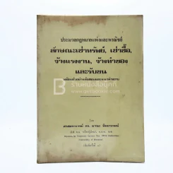 ประมวลกฎหมายแพ่งและพาณิชย์ ลักษณะเช่าทรัพย์ เช่าซื้อ จ้างแรงงาน จ้างทำของ และรับขน รูปที่ 1