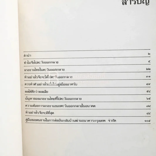จุลสารธนาคารกรุงเทพ จำกัด ฉบับที่ 1/2525 ไปตะวันออกกลาง รูปที่ 3