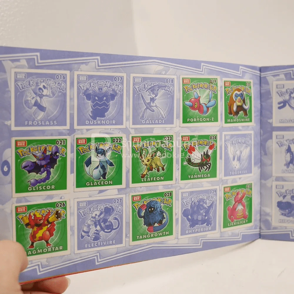 สมุดสะสมสติ๊กเกอร์ภาพมอนสเตอร์จาก พ็อคเก็ตมอนสเตอร์ Pockemonster Ranger (มีสติ๊กเกอร์แปะ) รูปที่ 3
