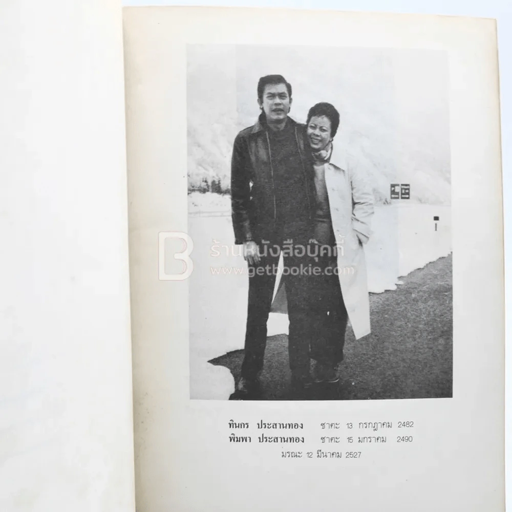 อนุสรณ์ ทินกร-พิมพา ประสานทอง (ด้านในเป็นตำราอาหาร) รูปที่ 3