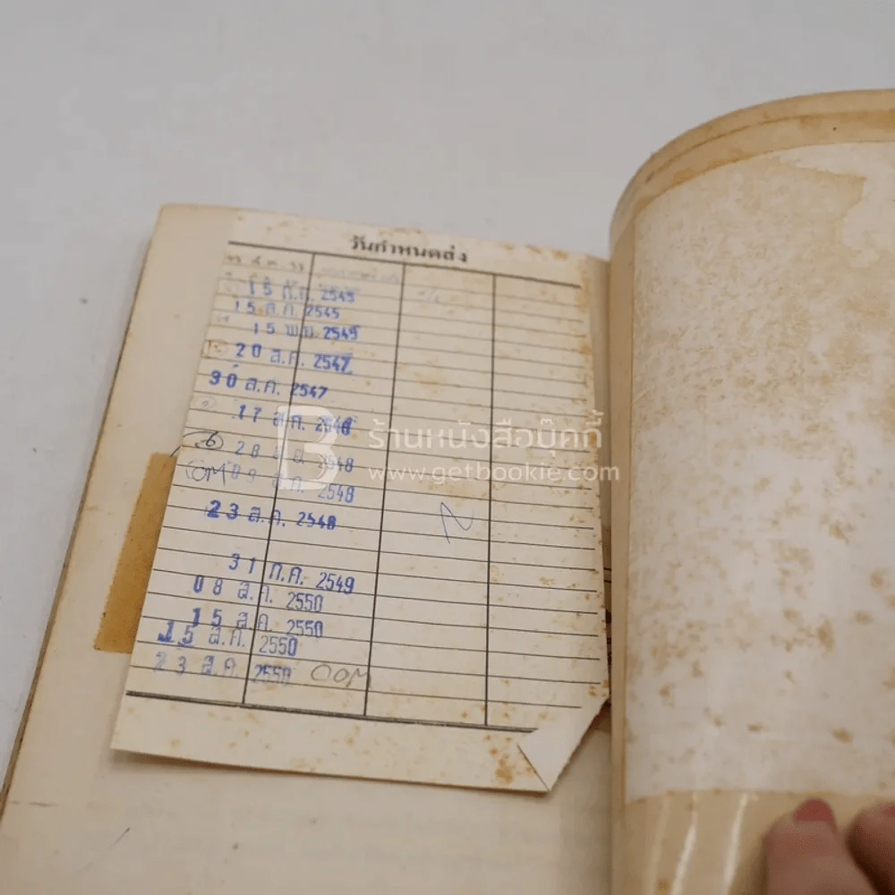 เพลงชีวิตสามัญ - สมศักดิ์ วงศ์รัฐ (มีตราปั๊มห้องสมุด) รูปที่ 8