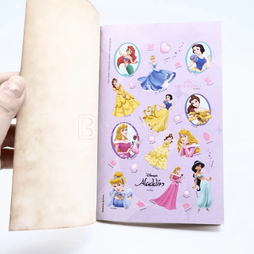 Disney Princess Coloring & Activity Book With Stickers รูปที่ 3