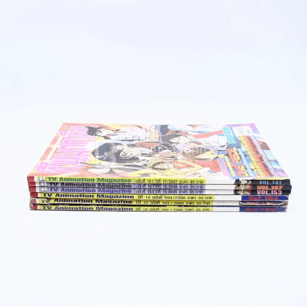 ทีวีแมกกาซีน 6 เล่ม (เล่ม 103 มีรอยขาดตามภาพ) รูปที่ 2