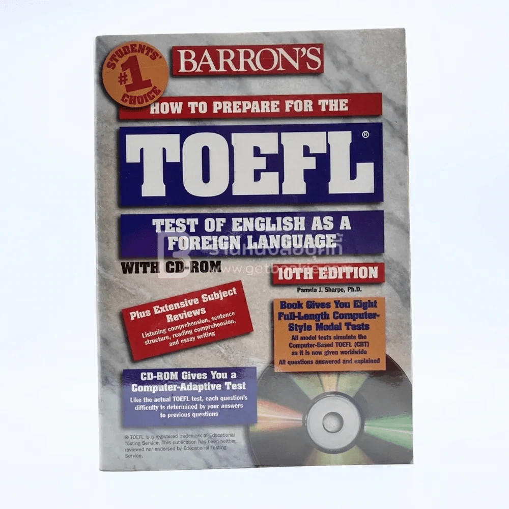 Barron's Toefl (ไม่มีซีดี) รูปที่ 1