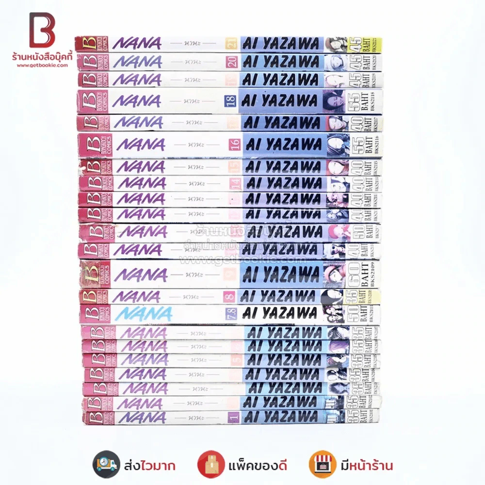 NANA นานะ เล่ม 1-21 - Ai Yazawa (เล่ม 6 สภาพบวมน้ำ) รูปที่ 2