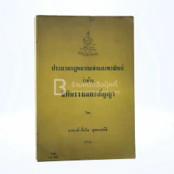 ประมวลกฎหมาย วิธีพิจารณาความแพ่งและพานิชย์ว่าด้วยนิติกรรมและสัญญา รูปที่ 1