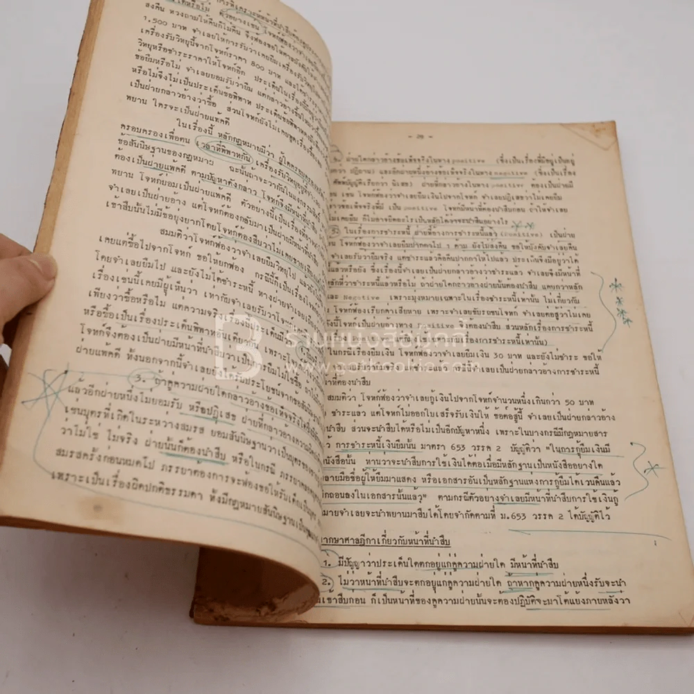 กฎหมายลักษณะพยาน LA 310 ม.รามคำแหง (มีรอยขีดเขียน ปกมีรอยแหว่ง) รูปที่ 4