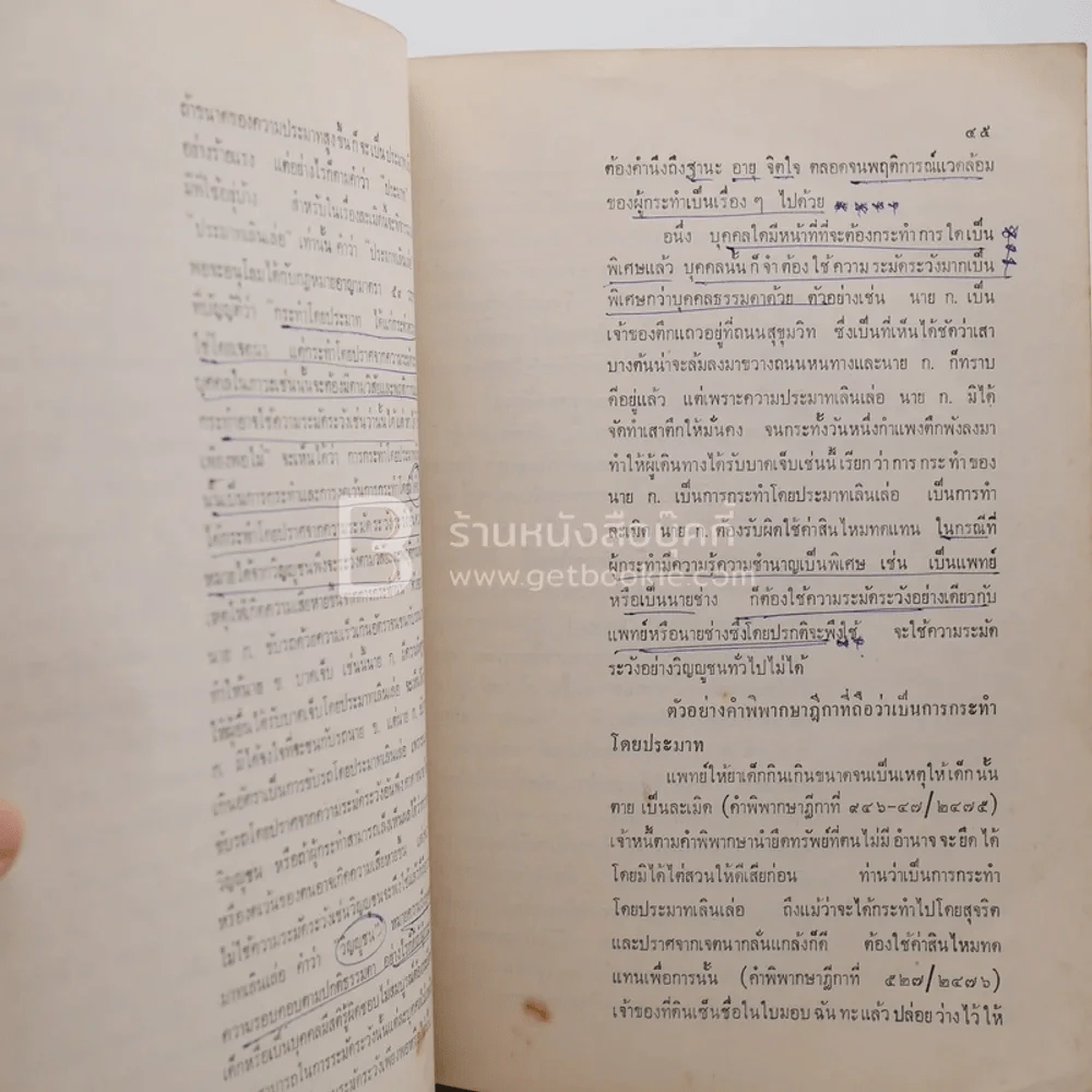 คำอธิบายประมวลกฎหมายแพ่งและพาณิชย์ ว่าด้วย ละเมิด จัดการงานนอกสั่ง ลาภมิควรได้ ม.รามคำแหง รูปที่ 3