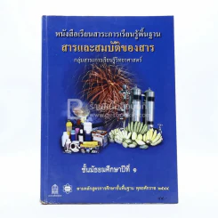 หนังสือเรียนสาระการเรียนรู้พื้นฐาน สารและสมบัติของสาร ม.1 (สภาพบวมน้ำ) รูปที่ 1