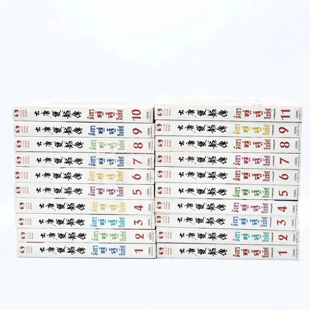 มังกรคู่สู้สิบทิศ 10 เล่มจบ + ภาคสมบูรณ์ 11 เล่มจบ (ขาดเล่ม 10 ภาคสมบูรณ์) รูปที่ 1