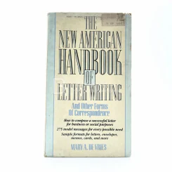 The New American Handbook Of Letter Writing รูปที่ 1