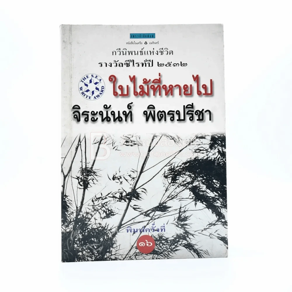 ใบไม้ที่หายไป - จิระนันท์ พิตรปรีชา (รางวัลซีไรท์) รูปที่ 1