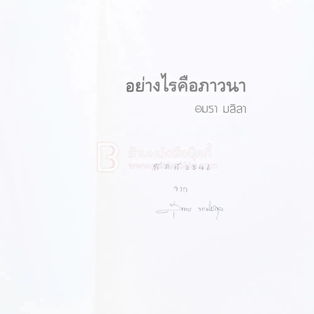 อย่างไรคือภาวนา - อมรา มลิลา รูปที่ 3