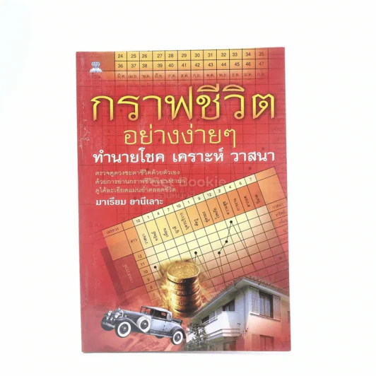 กราฟชีวิตอย่างง่ายๆ ทำนายโชค เคราะห์ วาสนา (ด้านหลังมีรอยขีดเขียน) รูปที่ 1