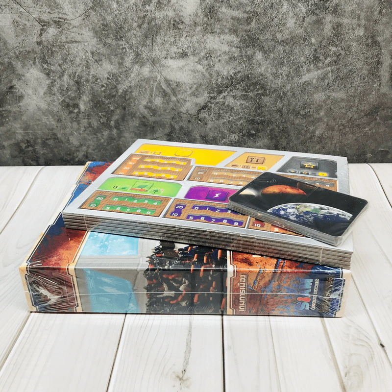 พลิกพิภพดาวอังคาร ภาคเสริม เกมการเมือง (Terraforming Mars Turmoil) (Kickstarter Version) บอร์ดเกม รูปที่ 2