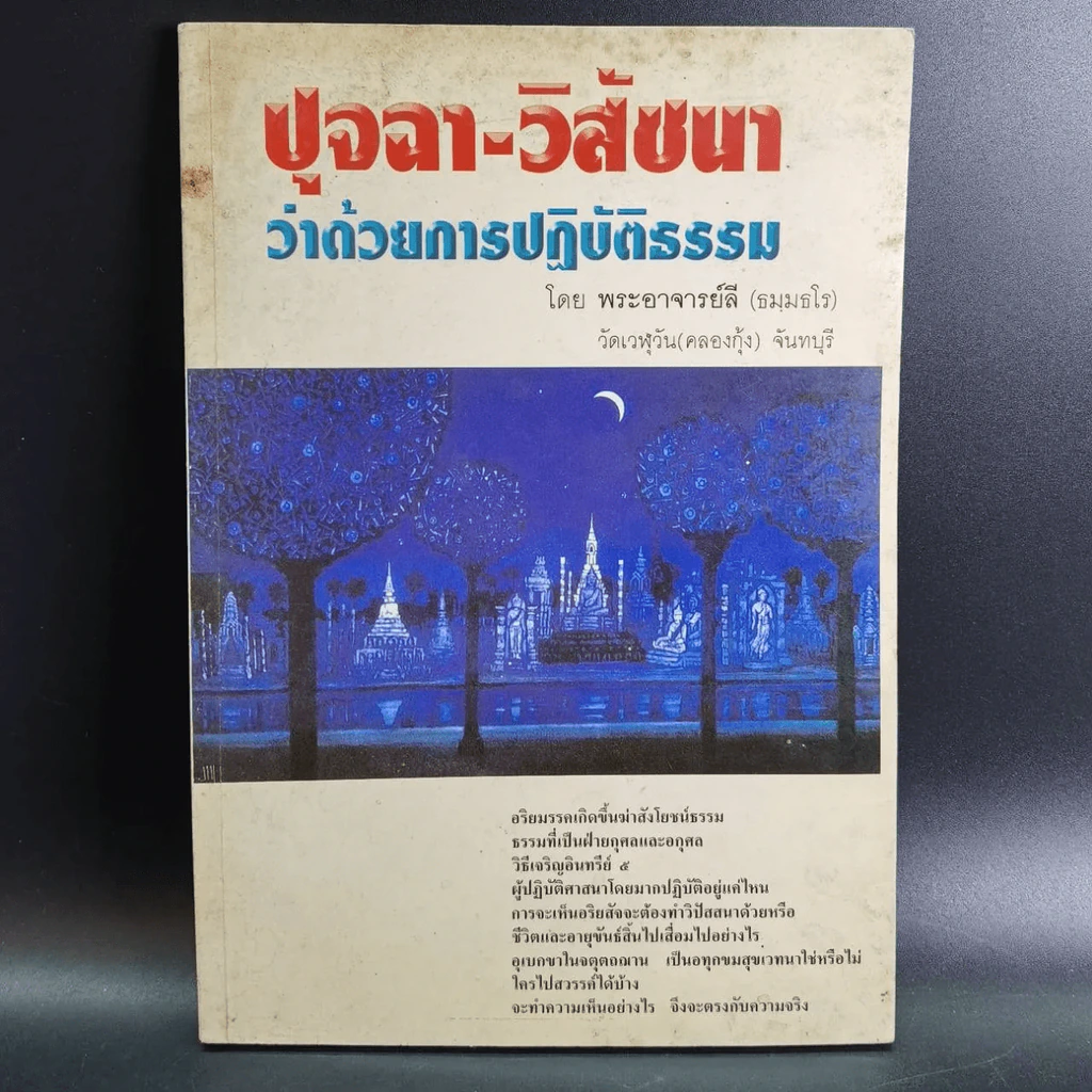 ปุจฉา-วิสัชนา ว่าด้วยการปฏิบัติธรรม - พระอาจารย์ลี (ธมฺมธโร) วัดเวใุวัน คลองกุ้ง จันทบุรี รูปที่ 7