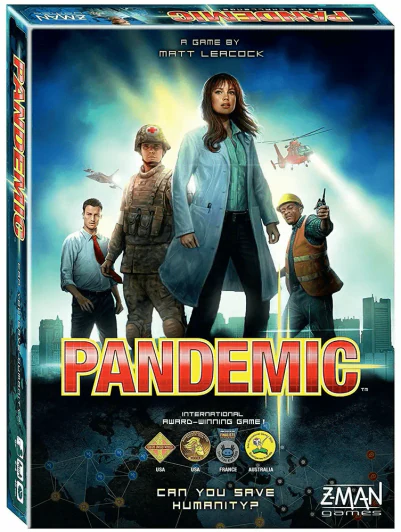 Pandemic บอร์ดเกม รูปที่ 1