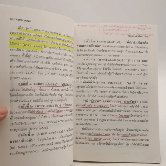 ถาม - ตอบ มรดก (มีรอยขีดเขียน) รูปที่ 3