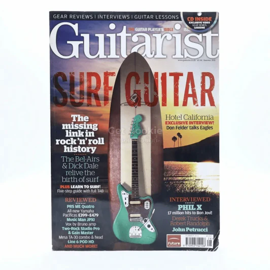 Guitarist 345 Summer 2011 (มีซีดี) รูปที่ 1
