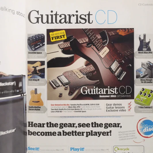 Guitarist 345 Summer 2011 (มีซีดี) รูปที่ 3