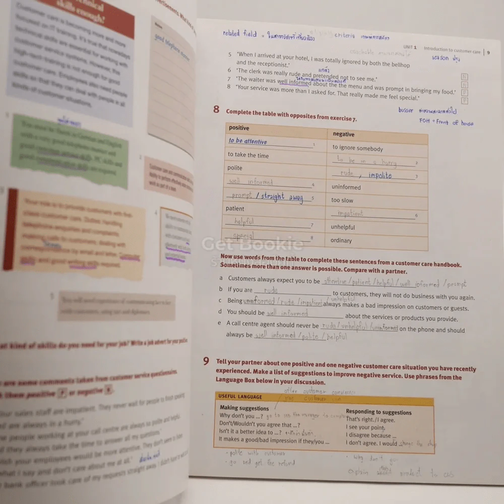 Express Series English For Customer Care (มีซีดี/มีรอยขีดเขียน) รูปที่ 4