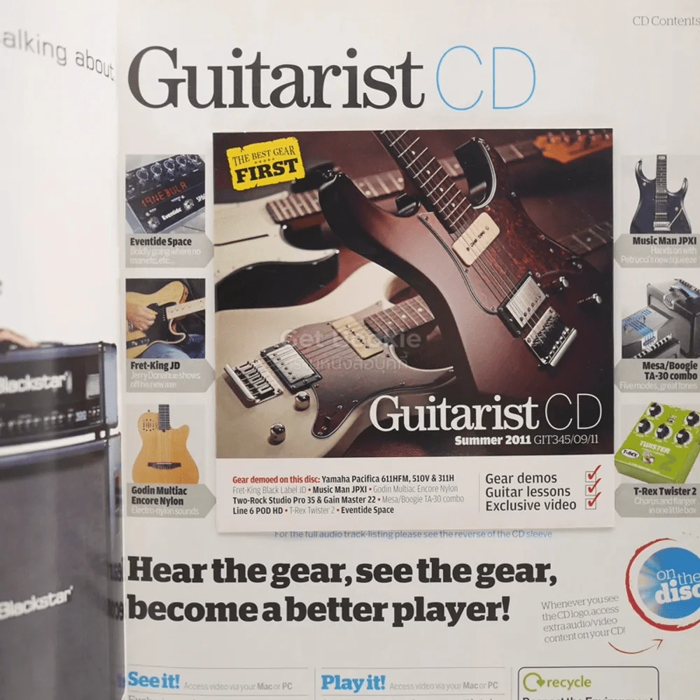 Guitarist 345 Summer 2011 (มีซีดี) รูปที่ 3