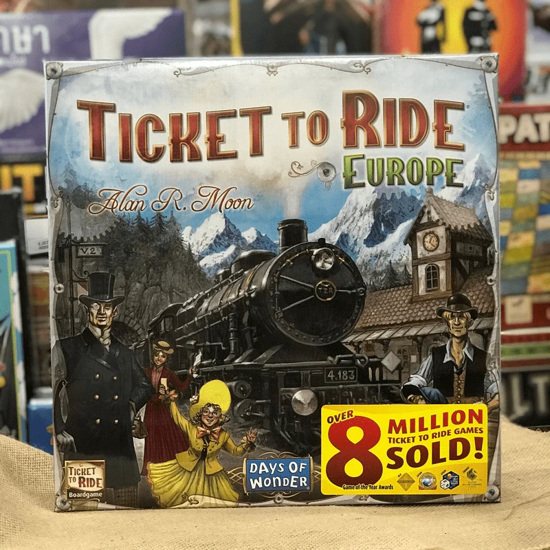 Ticket to Ride: Europe บอร์ดเกม รูปที่ 1