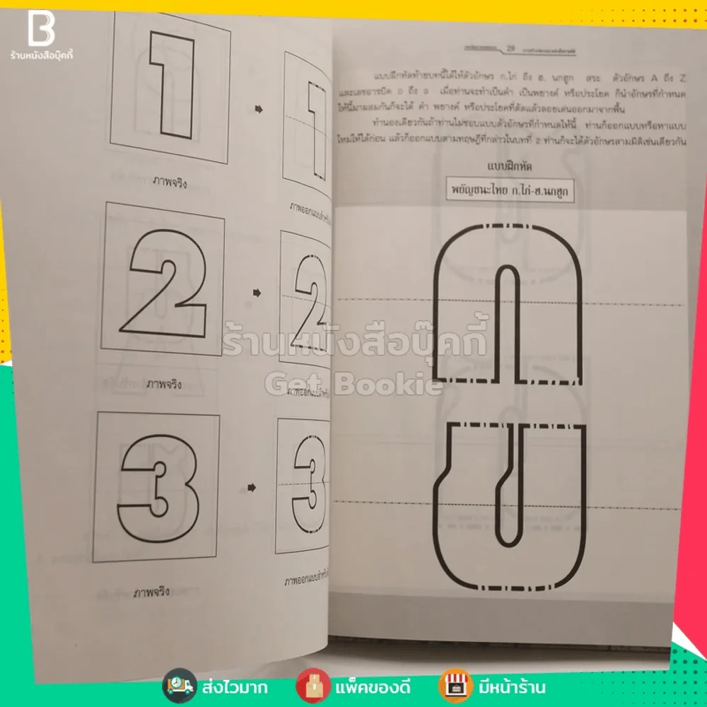 เทคนิคการออกแบบ การสร้างบัตรและหนังสือสามมิติ รูปที่ 3