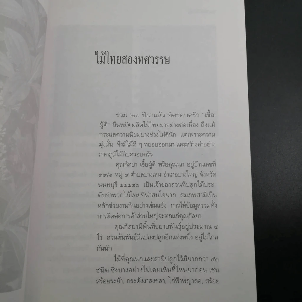 ไม้ไทยไม้ประดับ - พานิชย์ ยศปัญญา รูปที่ 5